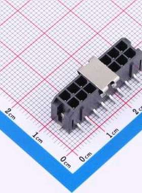 HC-MX3.0-2*8ALT-05 线对板针座 2x8P 间距:3mm 立贴 黑色 SMD,P=