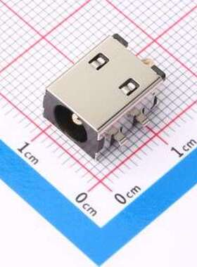 DC-S007C-D025-15A DC电源连接器 DC电源插座 内径:2.5mm 外径:5.