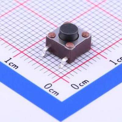 4-1437565-2 轻触开关 6*6*5mm 立贴 轻触开关 SMD