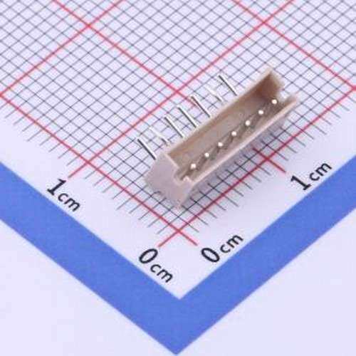 IPCW150W17NG01R 线对板针座 1x7P 间距:1.5mm 弯插 系列:ZH 弯插
