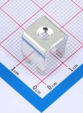 T44110110-1500 PCB焊接端子 PCB焊接端子抽牙M4 四脚 11*11*15mm