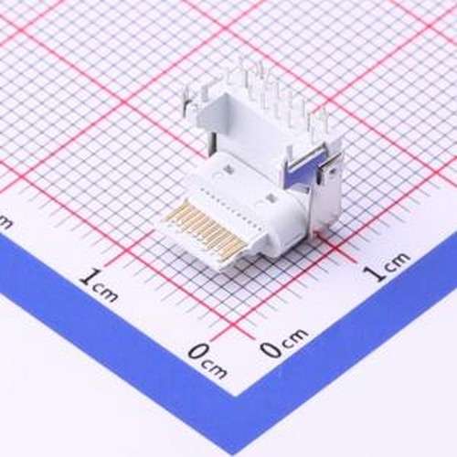 914-714D3068D20200 USB连接器 Type-C 弯插 插件