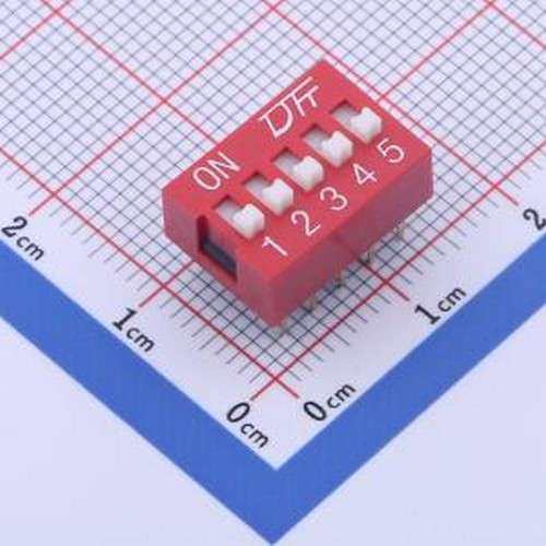 KF1001-05P-R0-GL-DFT-01B 拨码开关 拨码开关 插件