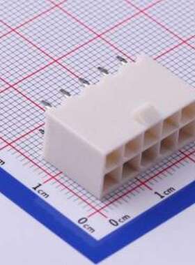 39288100 线对板针座 2x5P 间距:4.2mm 直插 插件,P=4.2mm