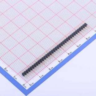 排针 1x34P 插件 34I P=2mm 方针 C40D28 2mm X4611WV 间距