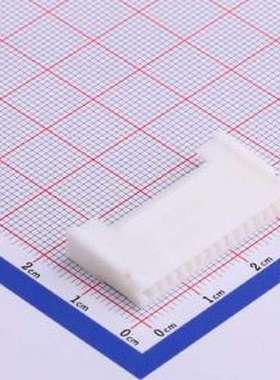 HX20022-15R 胶壳(线对板/线对线) 1x15P 2mm 白色 P=2mm