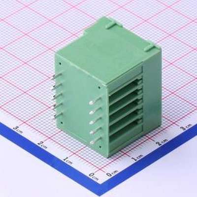 KF2EDGVHM-3.5-2*5P 插拔式接线端子 3.5mm 2x5P 排数:2 每排P数: