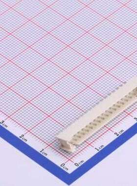 HX20017-36A WH 线对板针座 2x18P 间距:2mm 直插 白色 插件,P=2m