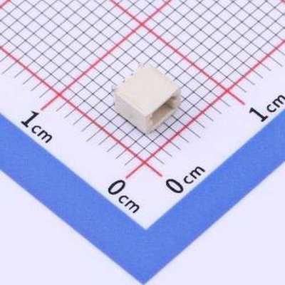 HDGC1002WR-S-2P 线对板针座 1x2P 间距:1mm 卧贴 系列:SH SMD,P=