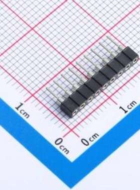 XDM200C-1-09-Z-2.8-G0 排母 1x9P 间距:2mm 直插 插件,P=2mm
