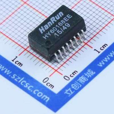 HY60168EE 网口变压器 HY60168EE SMD-16P,12.7x7.2mm