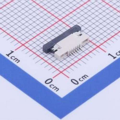 AFC04-S06FCA-00 FFC/FPC连接器 间距:0.5mm P数:6P 抽屉式 下接