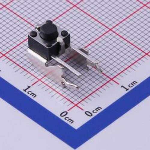 UK-B0209-2G50-AQ25Y 轻触开关 6*6*5mm 卧插 轻触开关 插件