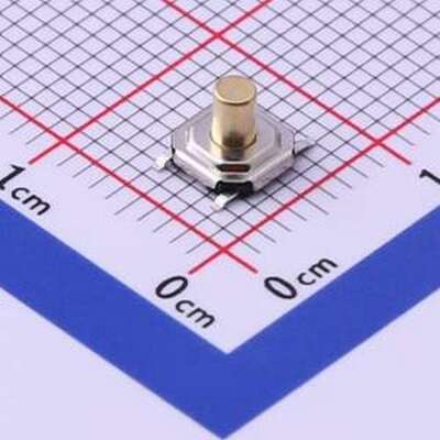 TS-1187A-C-H-B 轻触开关 5.1*5.1*4mm 立贴 轻触开关 SMD