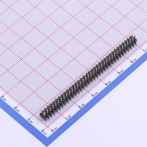 X4621WVS-2x35I-C40D64排针 2x35P间距:2mm方针 SMD,P=2mm