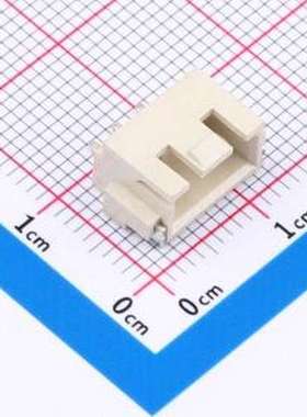 MXXH-2.54-03P-WG1-0-A 线对板针座 间距:2.5mm 卧贴 象牙白 SMD,