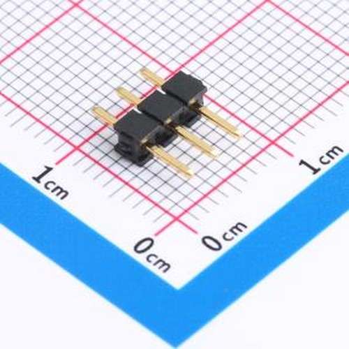 XG8S-0331 排针 间距:2.54mm 直插 插件,P=2.54mm