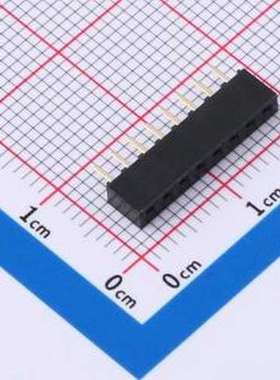 CSFA101-0802A001B1AC 排母 间距:2mm 1x8P 直插 插件,P=2mm