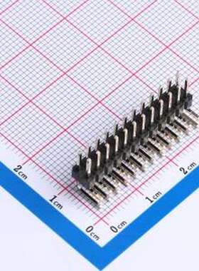 GPHB201-1202A001R1BA 排针 GPHB201-1202A001R1BA 弯插,P=2.54mm