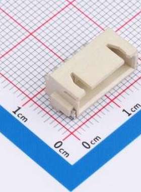 MXXH-2.54-05P-WT1-0-A 线对板针座 间距:2.5mm 卧贴 象牙白 SMD,