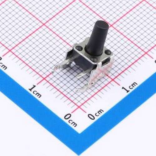 GT-TC101B-H105-L1 轻触开关 GT-TC101B-H105-L1 插件,6x7.5mm