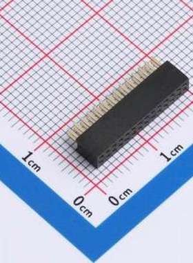 FH1.27-01-14PZS 排母 1.27FH H4.3 2x14Pin 180度W3.0 U型 PC2.4