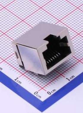 RC02117 以太网连接器(RJ45 RJ11) 弯插 不带LED 插件