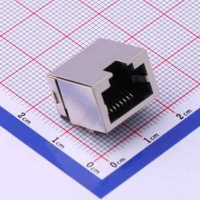 RC02117 以太网连接器(RJ45 RJ11) 弯插 不带LED 插件