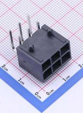 X5700WR-2x03-LPSW 线对板针座 2x3P 间距:5.7mm 弯插 弯插,P=5.7