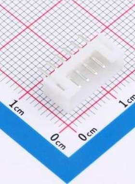 XD-PH-6A-G 线对板针座 1x6P 间距:2mm 直插 系列:PH 白色 插件,P