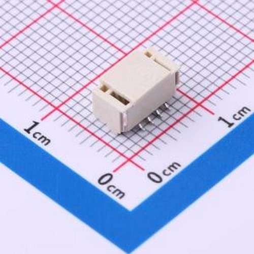 WTC04A04BB 线对板针座 1x4P 间距:1.25mm 卧贴 SMD