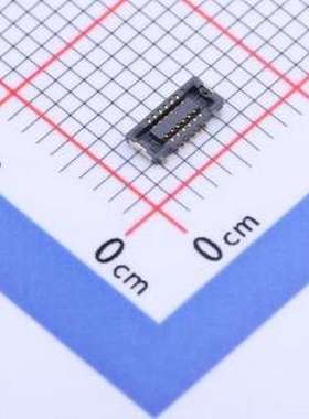 AXE512127D 板对板与背板连接器 间距:0.4mm PIN:12P 母 立贴 SMD