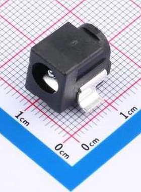 DC-088B-20A DC电源连接器 内径:2mm 外径:6.4mm SMD