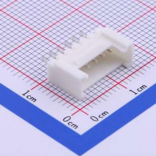 X2011WV-06A-N0SN 线对板针座 1x6P 间距:2mm 直插 系列:PH 插件,