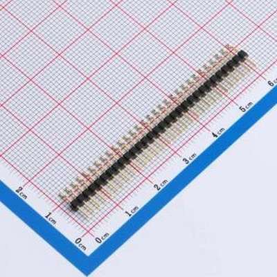 X4611WRS-30I-C40D44 排针 1x30P 间距:2mm 方针 SMD,P=2mm