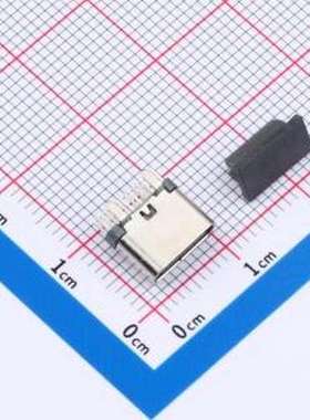TYPE-C-612-LDRH650 USB连接器 Type-C 母 直插 插件