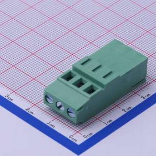 JL500HH-50803G01 螺钉式接线端子 1x3P 5.08mm 直插 排数:1 每排