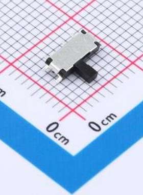 TP612221225 滑动开关 6.70X2.75X2.5H 单排贴片 三脚两档拨动开