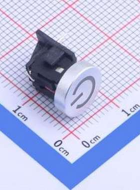 TPB01-107L1S-RF 轻触开关 带红色灯 带支架 插件