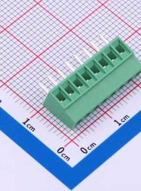 MX128-2.54-08P-GN01-Cu-Y-A 螺钉式接线端子 2.54mm 1x8P 排数:1