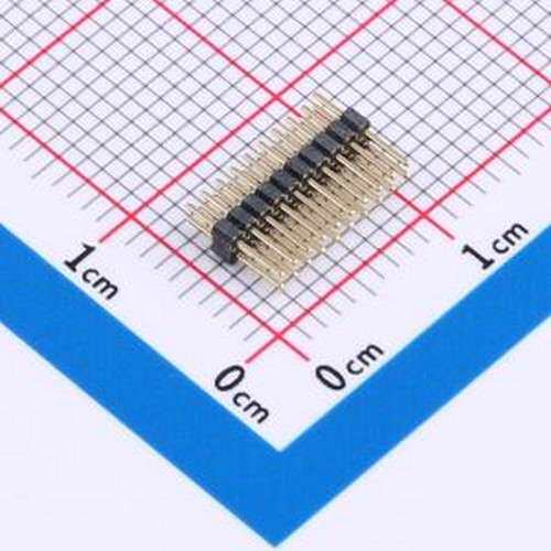 GPCA201-1002A010C1AA 排针 2x10P 间距:1mm 方针 直插 插件,P=1m