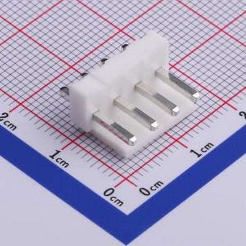 M3960V-04P 线对板针座 1x4P 间距:3.96mm 直插 插件,P=3.96mm