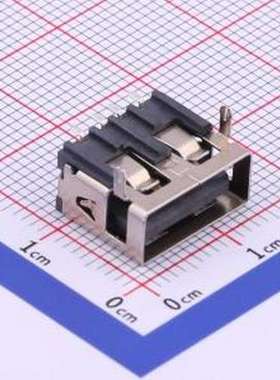 912-121A2023S10101 USB连接器 Type-A 母 SMD