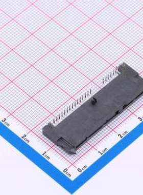 XUTS-2209-0358 线对板针座 间距:1.27mm 插件,P=1.27mm