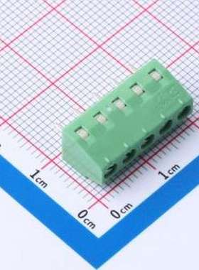 1727049 螺钉式接线端子 3.81mm 1x5P 排数:1 每排P数:5 直插 插