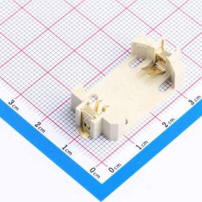 BS-2403-SA-4W 纽扣与条形电池连接器 电池底座 适用电池:CR2450