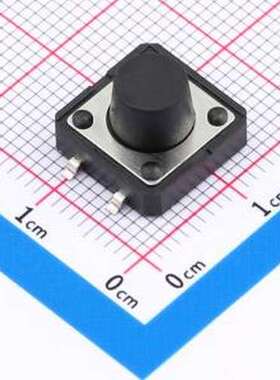 HX TS128TP 250gf 009 轻触开关 12x12x8mm 立贴 轻触开关 插件,1