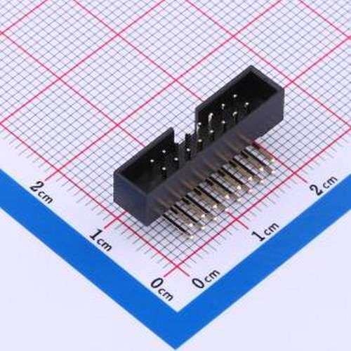 X2001WR-2x08A-6TV01 IDC刺破式连接器(牛角/简牛) 2mm 2x8P 排数