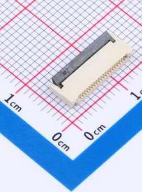 0.5K-DHHX-20PWB FFC/FPC连接器 间距:0.5mm P数:20P 翻盖式 SMD,
