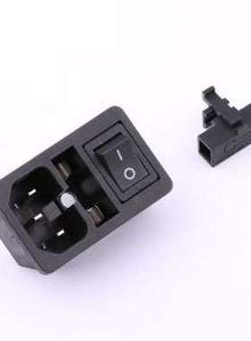 RT-C14B-D3+SS21-1BB 船型开关 三合一插座:翘板开关+AC插座+保险